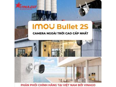 IMOU Bullet 2S 4MPX - Model IPC-F46FP - Camera Ngoài Trời Cao Cấp Nhất